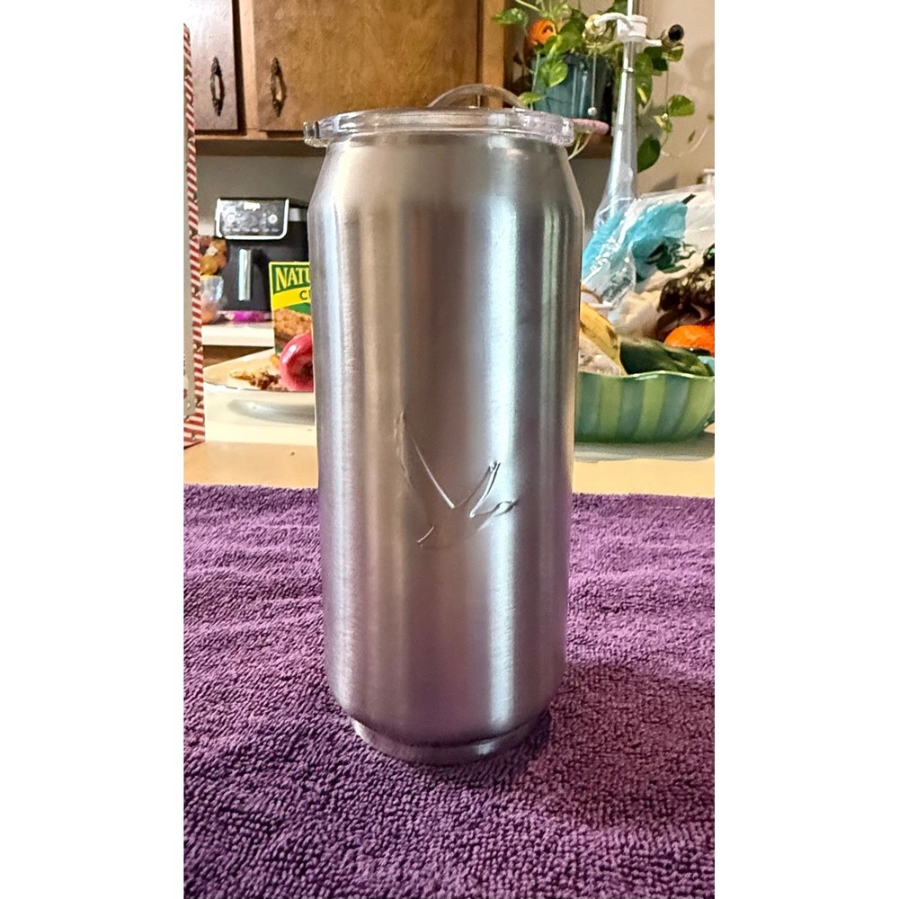 New Grey Goose Vodka Stainless Steel Soda Can Tumbler Insulated with Lid